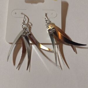 Retro Silver Dangle Earrings